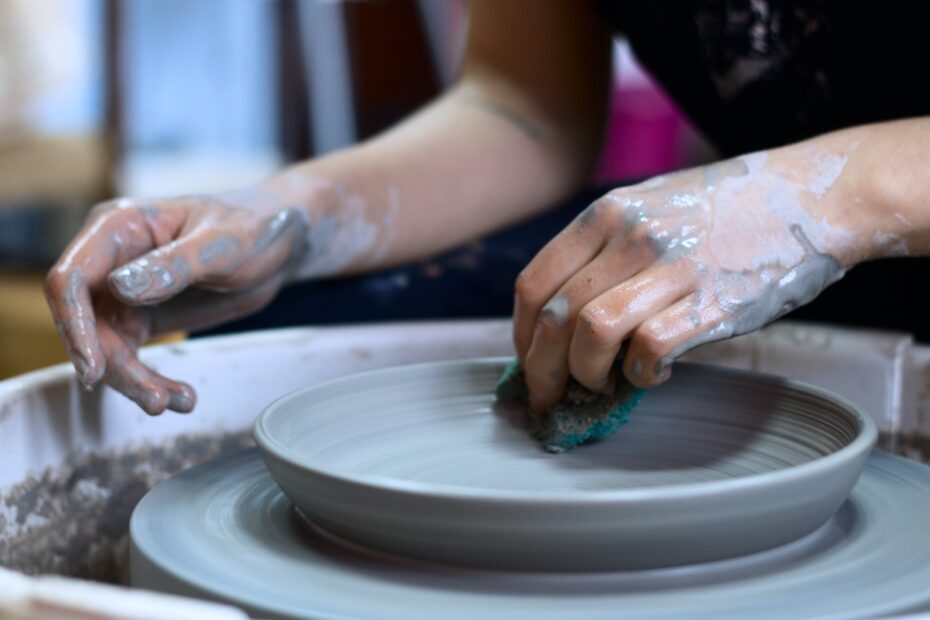 Création de poterie
